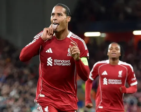 Virgil van Dijk heads dramatic victory in clash with Spanish giants